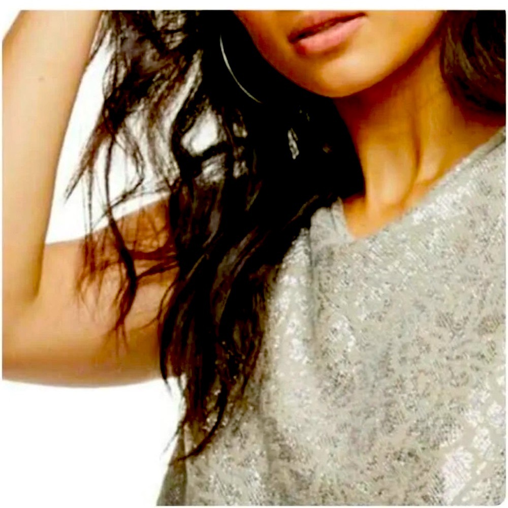 BY FP Metallic Silver Sleeveless Sparkle Tank Top by free people! NEVER WORN!❤️🙏